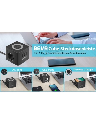 Multiprise - Chargeur à induction - Module caméra espion