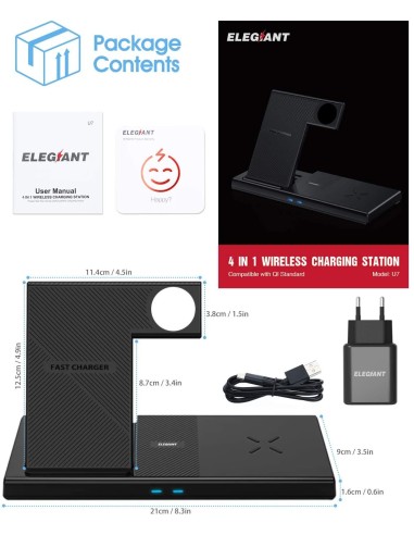 Station de charge : Module caméra - Micro espion GSM