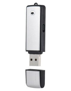 Enregistreur espion clé USB - 8 Go - 96 heures d'enregistrement