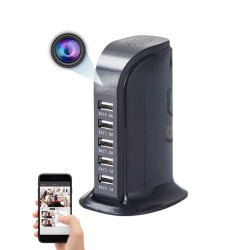 Station charge secteur USB camera a distance