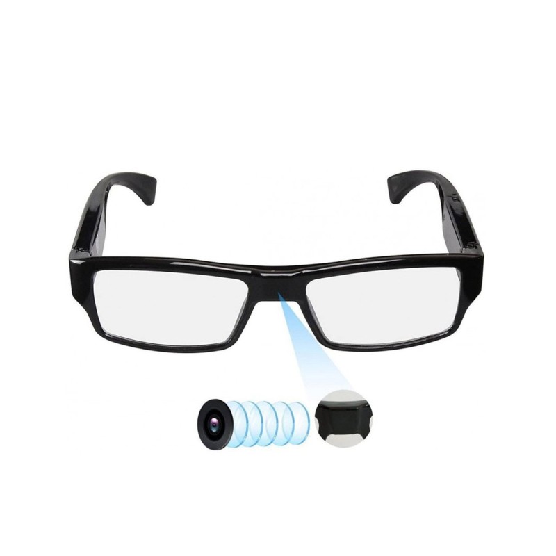 Lunettes HD camera espion invisible
