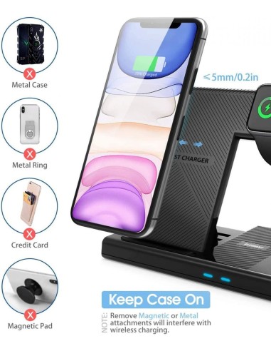 Centrale de chargement sans fils - camera/micro GSM - compatibilite