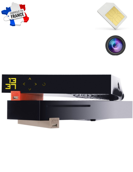 Box internet et tele Freebox micro GSM/camera