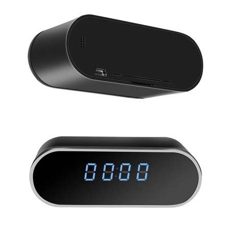 Horloge caméra espion Wifi HD – Vision Nocturne - Vision à Distance