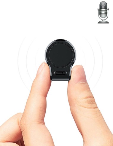 Batterie externe enregistreur vocal - Mode continu et Détection de son