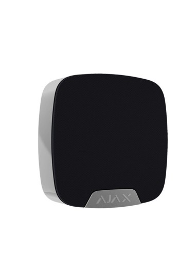 Sirène sans fil intérieure compacte blanche - HOMESIREN - AJAX - noir