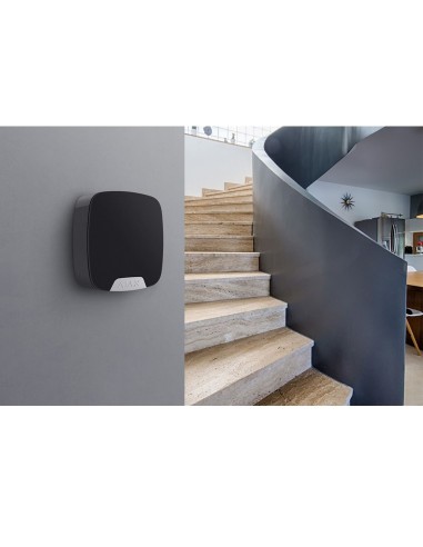 Sirène sans fil intérieure compacte blanche - HOMESIREN - AJAX - noir