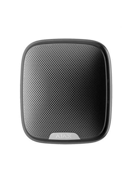 Sirène extérieure sans fil noire - STREETSIREN - AJAX - NOIR