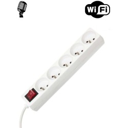 copy of Multiprise 3 Prises WiFi avec Enregistreur Vocal Espion 16Go