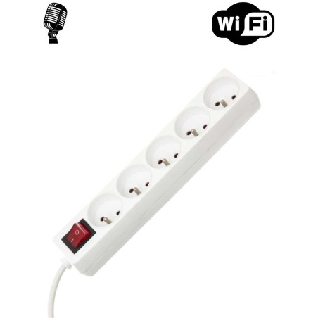 copy of Multiprise 3 Prises WiFi avec Enregistreur Vocal Espion 16Go