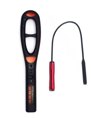 Détecteur de caméra espion et GPS, aimant, fréquences et ondes