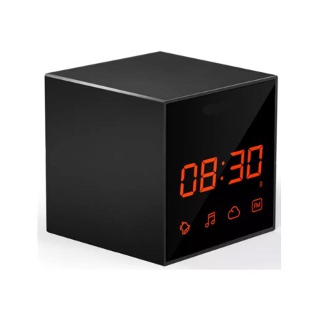 Caméra espion réveil - Qualité Full HD avec vision à distance wifi