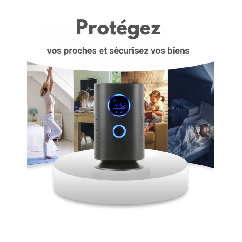 Caméra espion - Station de charge - Vision à distance