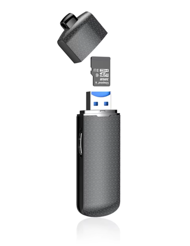 Mini enregistreur vocal discret - 16 Go - Autonomie 24 heures