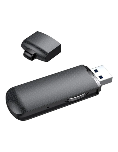 Mini enregistreur vocal discret - 16 Go - Autonomie 24 heures