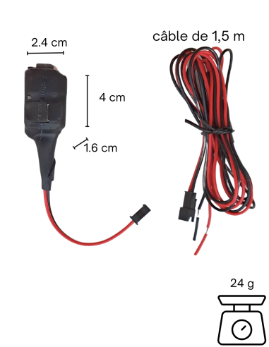 Micro espion - écouter en direct - position GPS - Module GSM