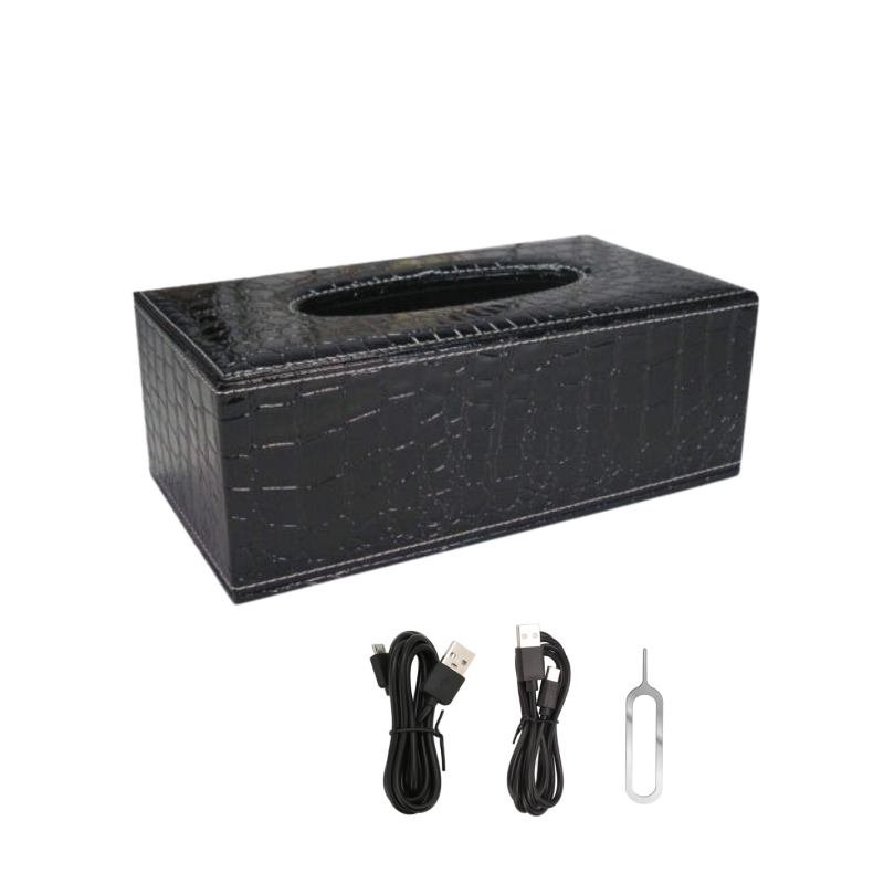 copy of Boite à mouchoirs caméra espion WIFI - Vision à distance