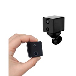Mini caméra wifi - Full HD - Grand angle - Vision nocturne