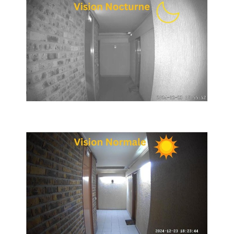 Caméra Judas WIFI FULL HD  autonomie illimité sur secteur