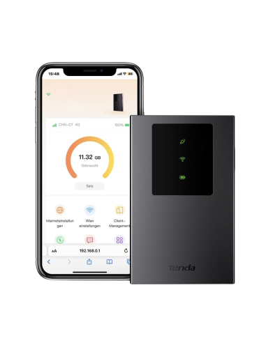 Modem 4G :  batterie 5200 mah longue autonomie