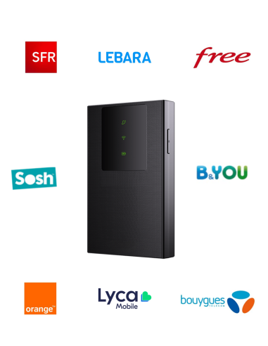 Modem 4G :  batterie 5200 mah longue autonomie