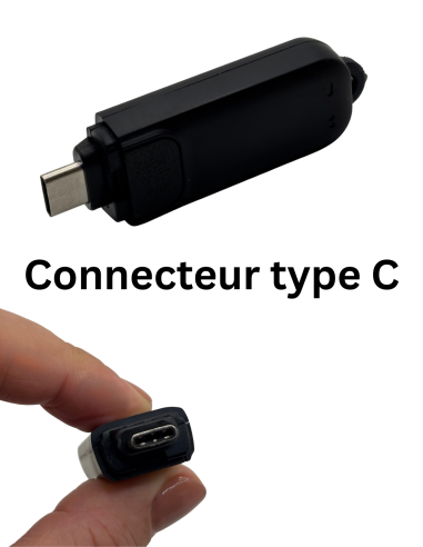 Clé USB enregistreur - Détection de son - Longue durée