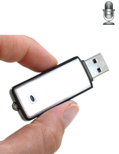 Cle usb micro enregistreur espion - echelle de taille