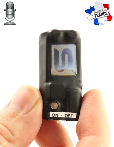 Mini dictaphone espion audio 16GO
