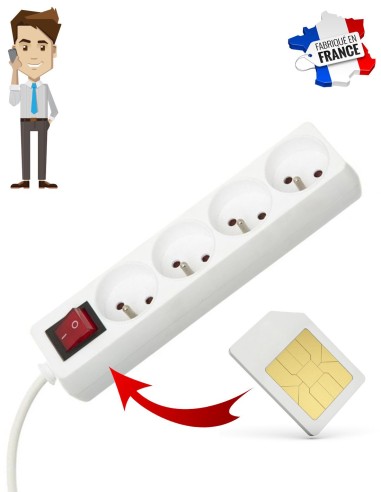 Multiprise micro GSM écoute à distance